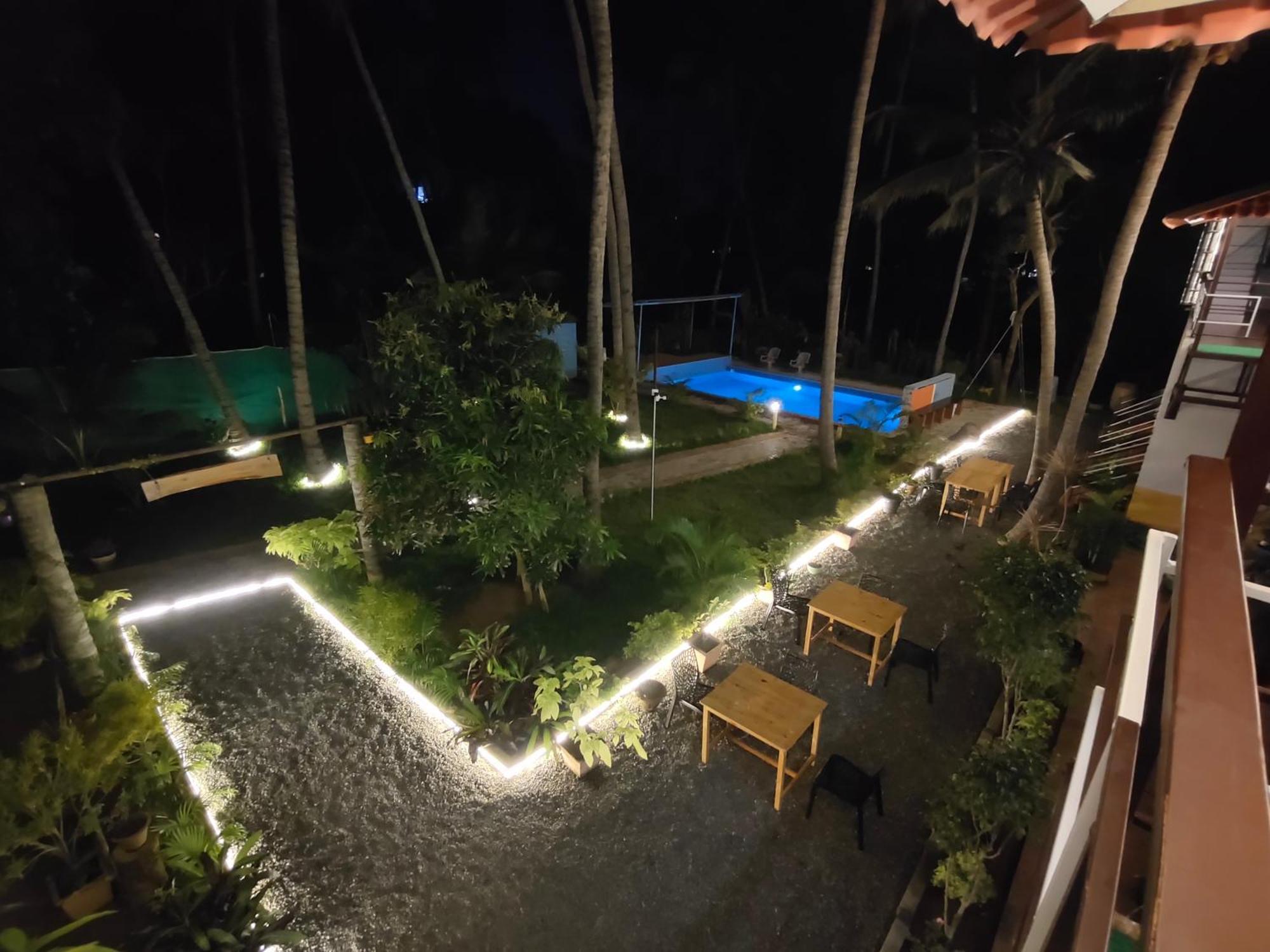 Pv Cottages - Serenity Beach Puducherry Exterior foto