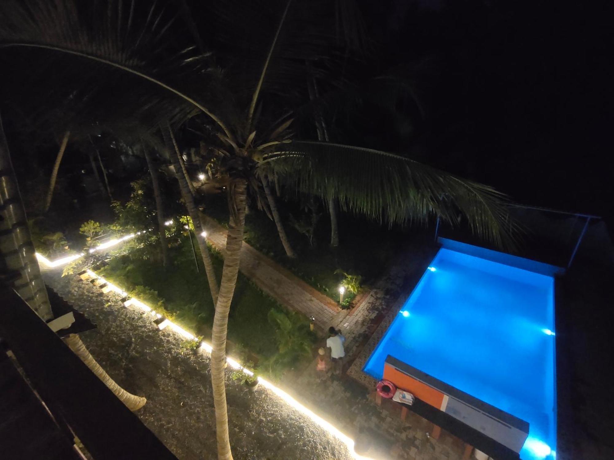 Pv Cottages - Serenity Beach Puducherry Exterior foto